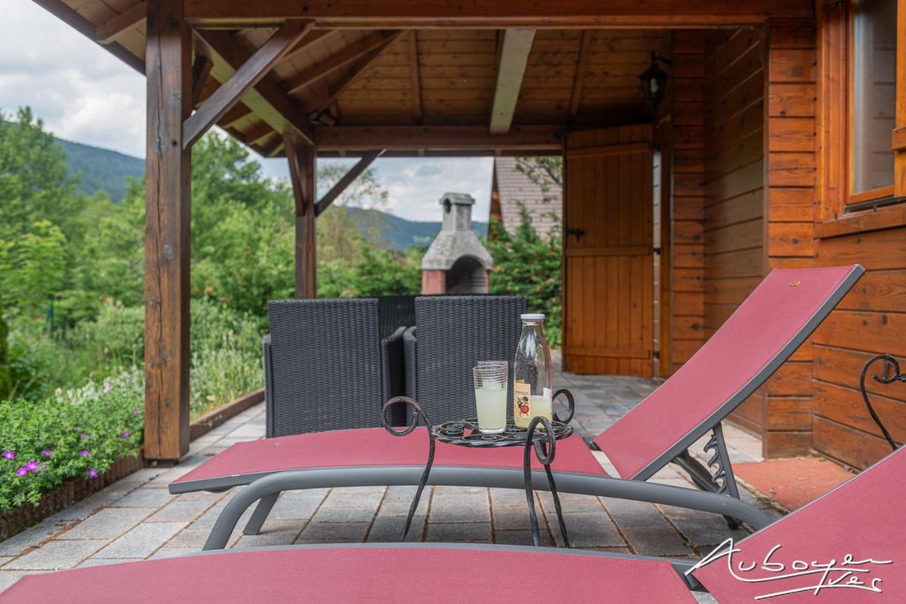 Chalet La Calougeotte avec jardin clos et sauna privatif Le Ménil Extérieur photo