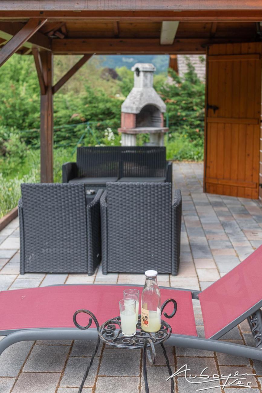 Chalet La Calougeotte avec jardin clos et sauna privatif Le Ménil Extérieur photo