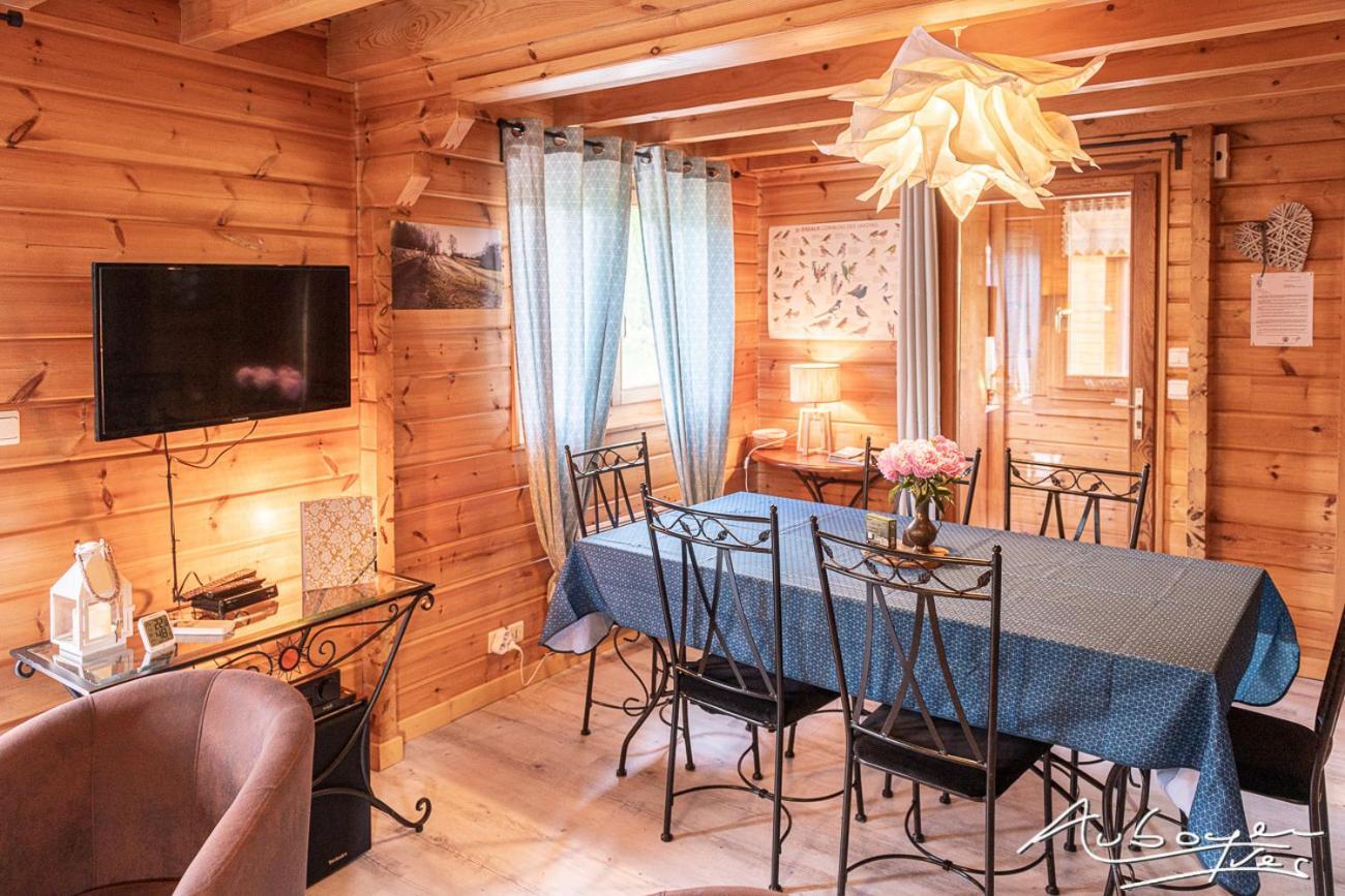 Chalet La Calougeotte avec jardin clos et sauna privatif Le Ménil Extérieur photo