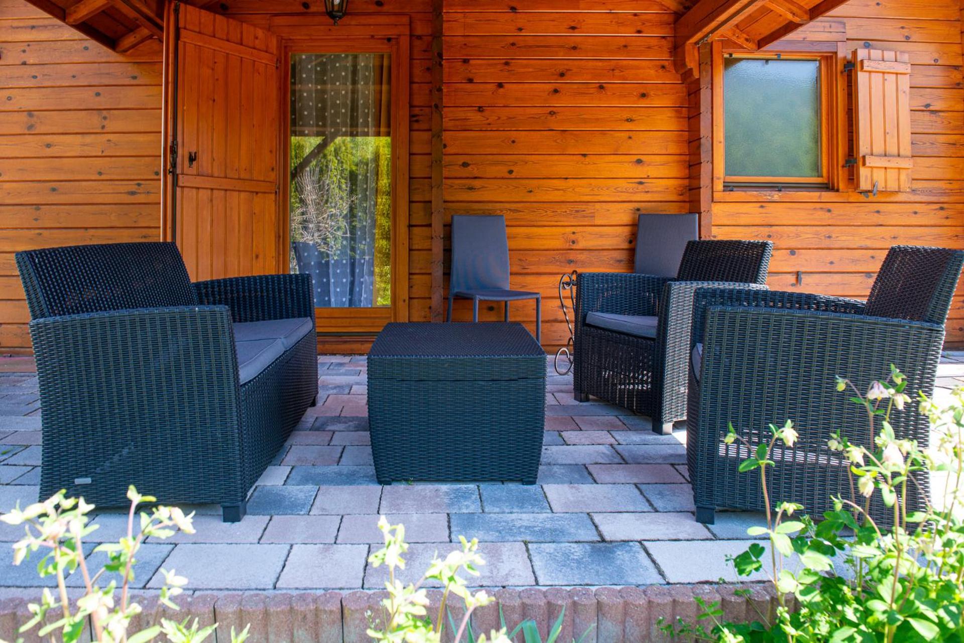 Chalet La Calougeotte avec jardin clos et sauna privatif Le Ménil Extérieur photo